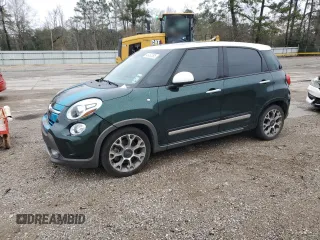 2014 FIAT 500L Trekking with VIN ZFBCFADH4EZ023773, listed as a Copart auction lot 45452395 with 90,375 mi miles and Salvage Title. Bid and sale history available at DreamBid. Image 1.