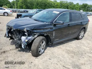 2018 GMC Terrain SLE z VIN 3GKALMEV4JL355849, wystawiony jako Copart lot #55124085 z przebiegiem 120 342 mil mil oraz Szkoda całkowita • Salvage title. Historia ofert i sprzedaży dostępna na DreamBid. Obrazek 1.