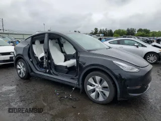 2022 Tesla Model Y Long Range z VIN 7SAYGDEE0NF327147, wystawiony jako Copart lot #58422885 z przebiegiem 39 021 mil mil oraz Szkody całkowita. Historia ofert i sprzedaży dostępna na DreamBid. Obrazek 4.
