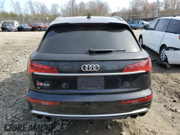 2022 Audi SQ5 Prestige with VIN WA1C4AFY0N2024051, listed as a Copart auction lot 44236384 with 26,607 mi miles. Bid and sale history available at carsss.com. Image 6.