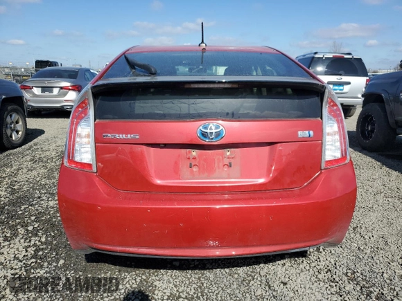 2014 Toyota Prius Four z VIN JTDKN3DU0E0356805, wystawiony jako Copart lot #46335705 z przebiegiem 78 538 mil mil oraz Szkoda całkowita • Salvage title. Historia ofert i sprzedaży dostępna na DreamBid. Obrazek 6.
