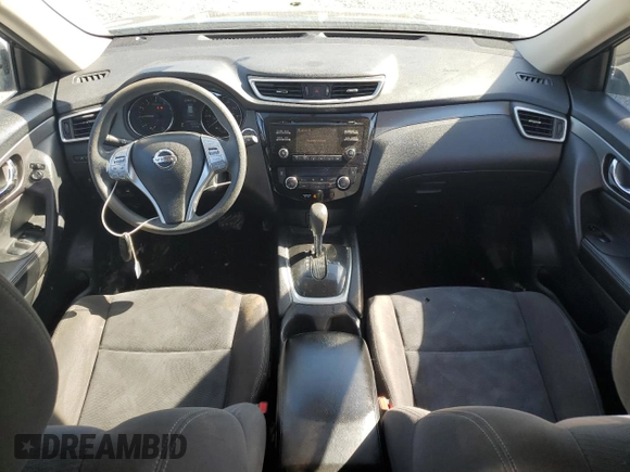 2015 Nissan Rogue SV with VIN KNMAT2MV5FP543728, listed as a Copart auction lot 46854045 with 177,819 mi miles and Salvage Title. Bid and sale history available at carsss.com. Image 8.