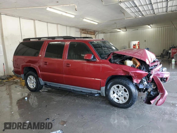 2004 Chevrolet Suburban Z71 z VIN 3GNFK16Z94G142386, wystawiony jako Copart lot #56150595 z przebiegiem 171 607 mil mil oraz Szkoda całkowita • Salvage title. Historia ofert i sprzedaży dostępna na DreamBid. Obrazek 4.