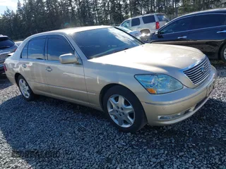 2004 Lexus LS 430 with VIN JTHBN36F540166087, listed as a IAAI auction lot 41812973 with 129,954 mi miles. Bid and sale history available at carsss.com. Image 1.