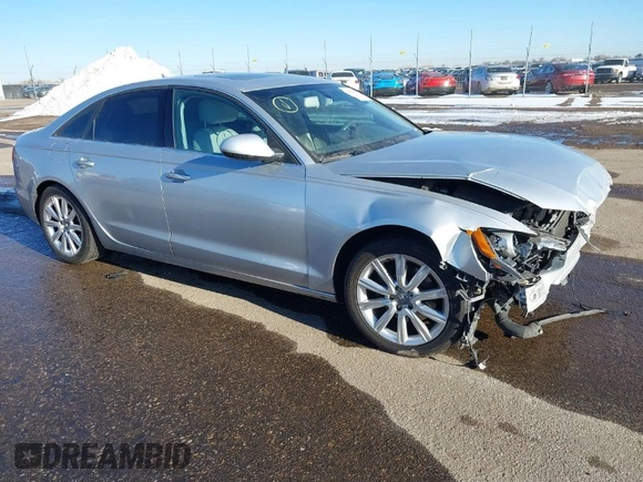 2013 Audi A6 Premium Plus with VIN WAUDFAFC4DN133695, listed as a IAAI auction lot 41174136 with Not provided miles and . Bid and sale history available at DreamBid. Image 1.