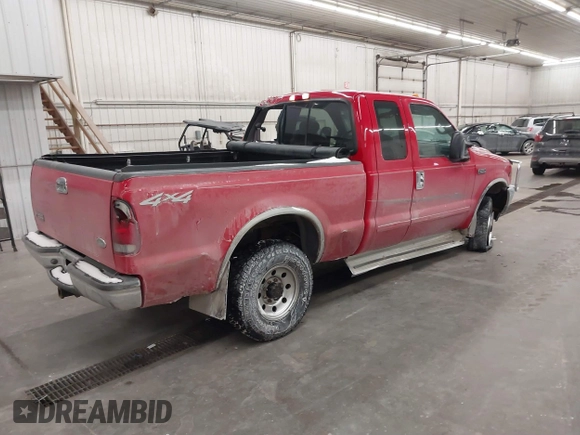 2001 Ford Super Duty F-250 XL with VIN 1FTNX21S81EC45226, listed as a IAAI auction lot 41363552 with 78,612 mi miles. Bid and sale history available at carsss.com. Image 4.