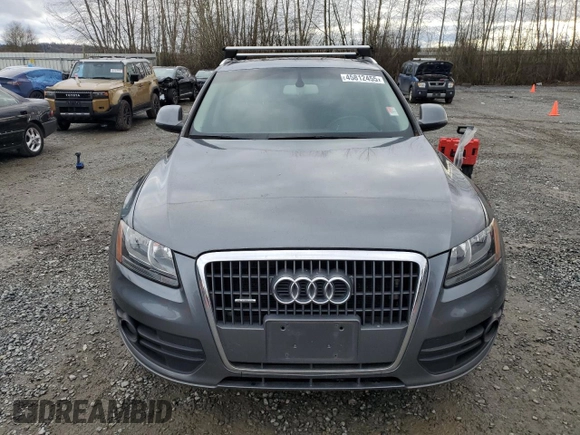 2012 Audi Q5 2.0T Premium with VIN WA1CFAFP4CA069000, listed as a Copart auction lot 45812455 with 153,710 mi miles and Clean Title. Bid and sale history available at carsss.com. Image 5.