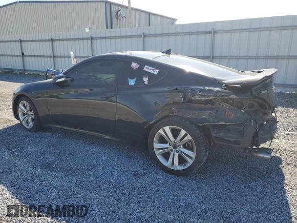 2010 Hyundai Genesis Coupe with VIN KMHHU6KH0AU035673, listed as a Copart auction lot 54561415 with 109,084 mi miles and Salvage title. Bid and sale history available at DreamBid. Image 2.