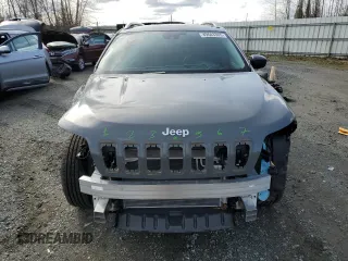 2021 Jeep Cherokee 80th Anniversary with VIN 1C4PJMMX9MD233738, listed as a Copart auction lot 49643365 with 10,096 mi miles and Salvage Title. Bid and sale history available at carsss.com. Image 5.
