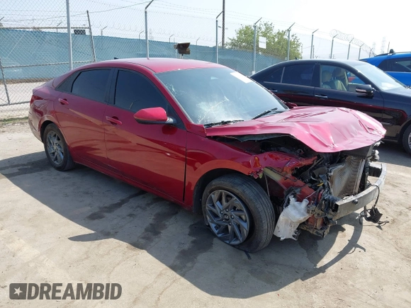 2024 Hyundai Elantra SEL with VIN KMHLM4DG8RU730160, listed as a IAAI auction lot 42344415 with 21,650 mi miles and . Bid and sale history available at DreamBid. Image 1.