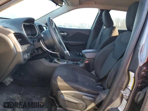 2015 Jeep Cherokee Latitude with VIN 1C4PJLCB9FW518043, listed as a Copart auction lot 42286215 with 119,837 mi miles and Salvage Title. Bid and sale history available at carsss.com. Image 7.