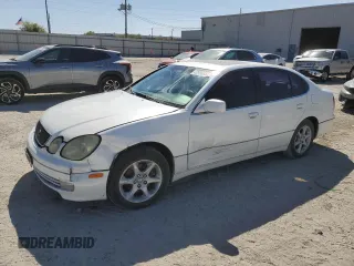 2001 Lexus GS 300 with VIN JT8BD69S110147870, listed as a Copart auction lot 49956655 with 341,724 mi miles and Salvage Title. Bid and sale history available at DreamBid. Image 1.