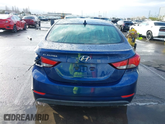 2015 Hyundai Elantra SE z VIN 5NPDH4AEXFH634973, wystawiony jako IAAI lot #41901961 z przebiegiem Nie podano mil oraz . Historia ofert i sprzedaży dostępna na DreamBid. Obrazek 17.