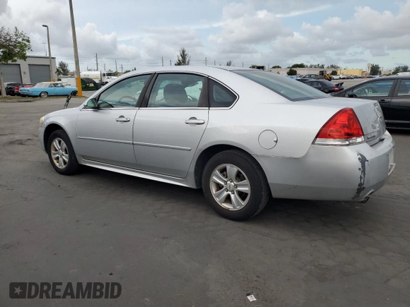 2013 Chevrolet Impala LS with VIN 2G1WF5E34D1250210, listed as a Copart auction lot 55878755 with 163,589 mi miles and Clean Title. Bid and sale history available at DreamBid. Image 2.