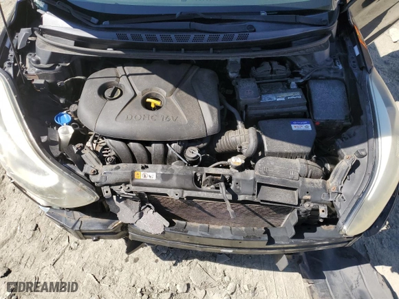 2016 Hyundai Elantra SE with VIN KMHDH4AE8GU474904, listed as a Copart auction lot 50941745 with 105,815 mi miles and Salvage Title. Bid and sale history available at carsss.com. Image 11.