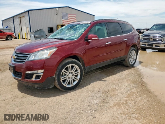 2015 Chevrolet Traverse LT with VIN 1GNKRGKD6FJ202052, listed as a Copart auction lot 60424455 with 84,293 mi miles and Clean title. Bid and sale history available at DreamBid. Image 1.