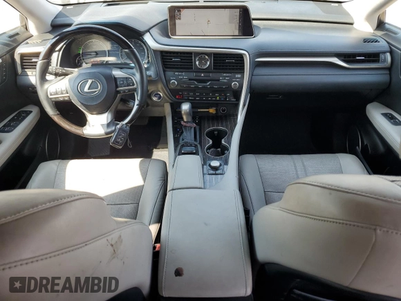 2019 Lexus RX with VIN JTJDGKCA7K2008274, listed as a Copart auction lot 70887954 with 61,256 mi miles and Salvage Title. Bid and sale history available at carsss.com. Image 8.