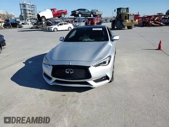 2018 Infiniti Q60 Luxe with VIN JN1EV7EL5JM391498, listed as a Copart auction lot 38105343 with 24,975 mi miles and . Bid and sale history available at DreamBid. Image 11.