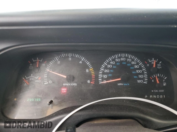 2000 Dodge Durango with VIN 1B4HS28Z1YF168392, listed as a Copart auction lot 89223475 with 299,799 mi miles and Salvage Title. Bid and sale history available at DreamBid. Image 9.