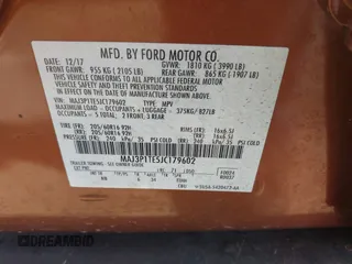 2018 Ford EcoSport SE z VIN MAJ3P1TE5JC179602, wystawiony jako IAAI lot #42235541 z przebiegiem 55 477 mil mil oraz . Historia ofert i sprzedaży dostępna na DreamBid. Obrazek 9.