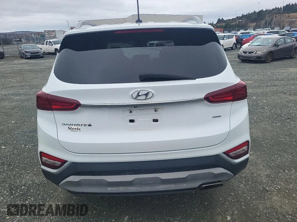 2019 Hyundai Santa Fe SE z VIN 5NMS2CAD3KH007792, wystawiony jako Copart lot #55074425 z przebiegiem 144 241 mil mil oraz Szkoda całkowita • Salvage title. Historia ofert i sprzedaży dostępna na DreamBid. Obrazek 6.