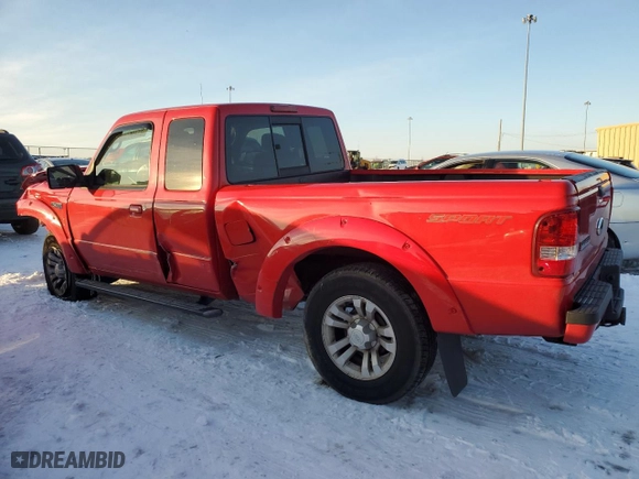 2008 Ford Ranger XLT with VIN 1FTYR44U38PA06617, listed as a Copart auction lot 41495925 with 76,578 mi miles and Salvage Title. Bid and sale history available at carsss.com. Image 2.