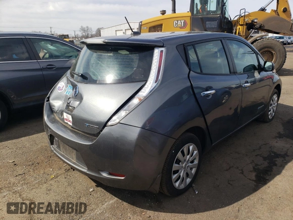 2017 Nissan LEAF SL with VIN 1N4BZ0CPXHC310552, listed as a Copart auction lot 45994683 with 45,270 mi miles. Bid and sale history available at carsss.com. Image 3.