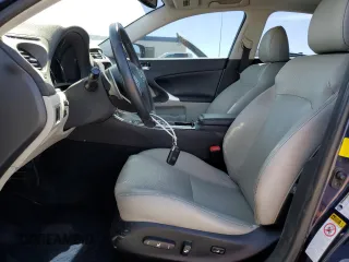 2012 Lexus IS 350 with VIN JTHBE5C27C5029490, listed as a Copart auction lot 46371965 with 83,548 mi miles and Salvage title. Bid and sale history available at DreamBid. Image 7.