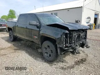 2018 Chevrolet Silverado 1500 LTZ with VIN 3GCUKSEC3JG247598, listed as a Copart auction lot 54361315 with 61,339 mi miles and Salvage Title. Bid and sale history available at DreamBid. Image 14.