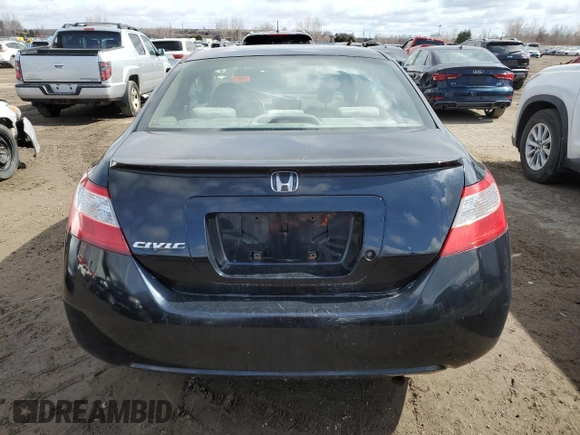 2006 Honda Civic Cpe LX with VIN 2HGFG11696H000468, listed as a Copart auction lot 50511475 with 347,328 mi miles and Clean Title. Bid and sale history available at carsss.com. Image 6.
