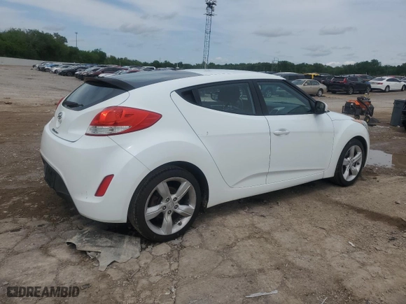 2015 Hyundai Veloster RE:FLEX with VIN KMHTC6AD4FU228976, listed as a Copart auction lot 54346215 with 128,351 mi miles and Clean Title. Bid and sale history available at carsss.com. Image 3.