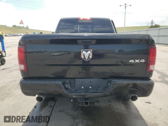 2014 Ram 1500 z VIN 3C6JR7CT3EG267944, wystawiony jako Copart lot #58227375 z przebiegiem 134 917 mil mil oraz Szkoda całkowita • Salvage title. Historia ofert i sprzedaży dostępna na DreamBid. Obrazek 6.