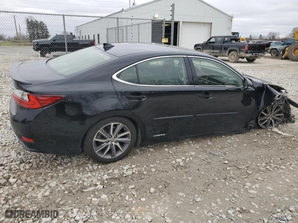 2016 Lexus ES 300h Hybrid with VIN JTHBW1GG6G2104618, listed as a Copart auction lot 80496054 with 153,393 mi miles and Salvage Title. Bid and sale history available at carsss.com. Image 3.