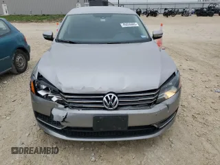 2013 Volkswagen Passat SE with VIN 1VWBH7A37DC001182, listed as a Copart auction lot 45026685 with 116,967 mi miles and Salvage Title. Bid and sale history available at carsss.com. Image 5.