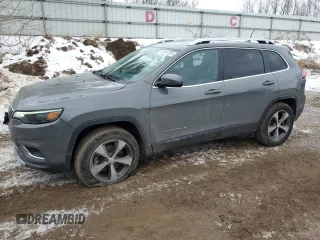 2020 Jeep Cherokee Limited with VIN 1C4PJMDN4LD564756, listed as a Copart auction lot 42547385 with 44,470 mi miles and Non Repairable. Bid and sale history available at carsss.com. Image 1.