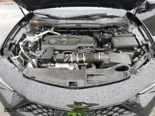 2023 Acura TLX w/A-Spec Package with VIN 19UUB5F55PA003901, listed as a Copart auction lot 48999125 with 17,077 mi miles and Salvage Title. Bid and sale history available at carsss.com. Image 12.