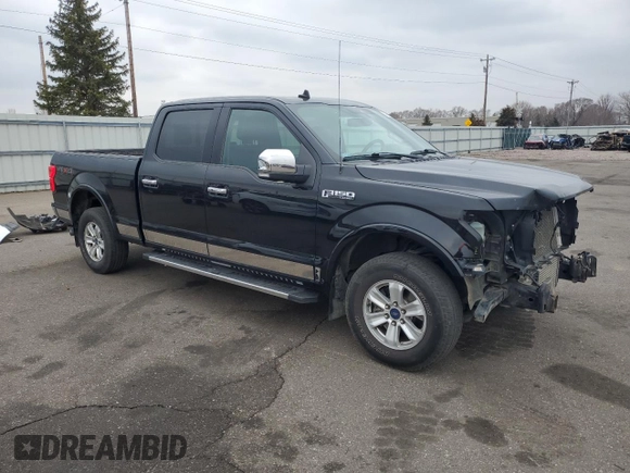 2020 Ford F-150 XL with VIN 1FTFW1E49LKD90213, listed as a Copart auction lot 52746305 with 126,979 mi miles and Salvage Title. Bid and sale history available at carsss.com. Image 4.