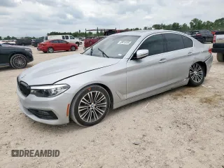 2017 BMW 5 Series 530i with VIN WBAJA5C37HG896625, listed as a Copart auction lot 58815285 with 53,058 mi miles and Salvage title. Bid and sale history available at DreamBid. Image 1.