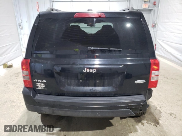 2012 Jeep Patriot Latitude with VIN 1C4NJRFBXCD705918, listed as a Copart auction lot 48132875 with 171,345 mi miles and Salvage Title. Bid and sale history available at carsss.com. Image 6.