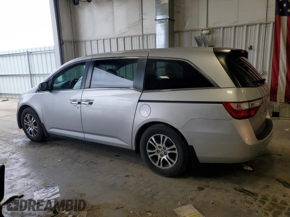 2012 Honda Odyssey EX-L with VIN 5FNRL5H65CB141026, listed as a Copart auction lot 54247635 with 107,679 mi miles and Non Repairable. Bid and sale history available at carsss.com. Image 2.