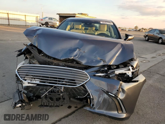 2022 Lexus ES 300h Luxury with VIN 58AEA1C19NU025089, listed as a Copart auction lot 80457754 with 28,552 mi miles and Salvage title. Bid and sale history available at DreamBid. Image 5.