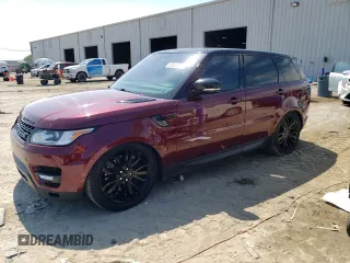 2015 Land Rover Range Rover Sport Supercharged with VIN SALWR2TFXFA531374, listed as a Copart auction lot 55632385 with 141,523 mi miles and Clean Title. Bid and sale history available at DreamBid. Image 1.