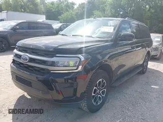 2024 Ford Expedition Max XLT with VIN 1FMJK1H84REA38728, listed as a IAAI auction lot 42584846 with 44,147 mi miles and . Bid and sale history available at DreamBid. Image 2.