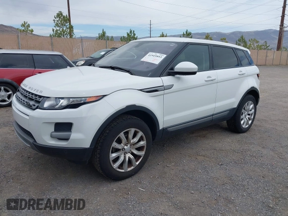 2015 Land Rover Range Rover Evoque Pure with VIN SALVN2BG6FH074216, listed as a IAAI auction lot 41945893 with 91,939 mi miles. Bid and sale history available at carsss.com. Image 2.