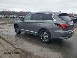 2019 Infiniti QX60 Luxe with VIN 5N1DL0MM9KC551532, listed as a Copart auction lot 48561095 with 116,183 mi miles and Salvage title. Bid and sale history available at DreamBid. Image 2.