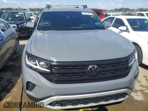2023 Volkswagen Atlas SEL with VIN 1V2BE2CA2PC218474, listed as a Copart auction lot 74577874 with Not provided miles and Non repairable. Bid and sale history available at DreamBid. Image 5.