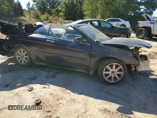 2008 Chrysler Sebring Limited with VIN 1C3LC65M88N262080, listed as a Copart auction lot 75266284 with 0 mi miles and Salvage Title. Bid and sale history available at carsss.com. Image 4.