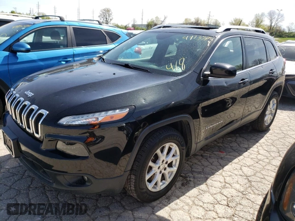 2015 Jeep Cherokee Latitude with VIN 1C4PJMCS6FW752940, listed as a Copart auction lot 49735044 with 80,172 mi miles and Salvage Title. Bid and sale history available at carsss.com. Image 1.