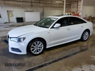2018 Audi A6 Premium with VIN WAUC8AFC1JN031417, listed as a Copart auction lot 48283325 with 107,094 mi miles and Salvage Title. Bid and sale history available at carsss.com. Image 1.