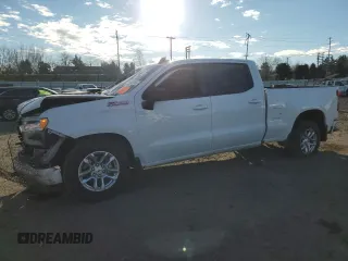2024 Chevrolet Silverado 1500 RST with VIN 3GCUDEED0RG255867, listed as a Copart auction lot 42383755 with 0 mi miles and Salvage Title. Bid and sale history available at carsss.com. Image 1.